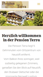 Mobile Screenshot of pension-terra.com