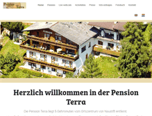 Tablet Screenshot of pension-terra.com
